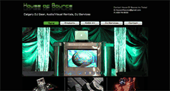 Desktop Screenshot of houseofbounce.ca
